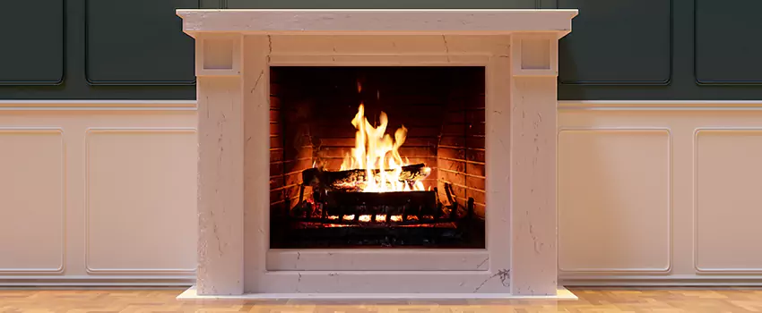 Decorative Electric Fireplace Installation in Aurora, Illinois