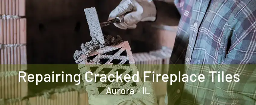 Repairing Cracked Fireplace Tiles Aurora - IL